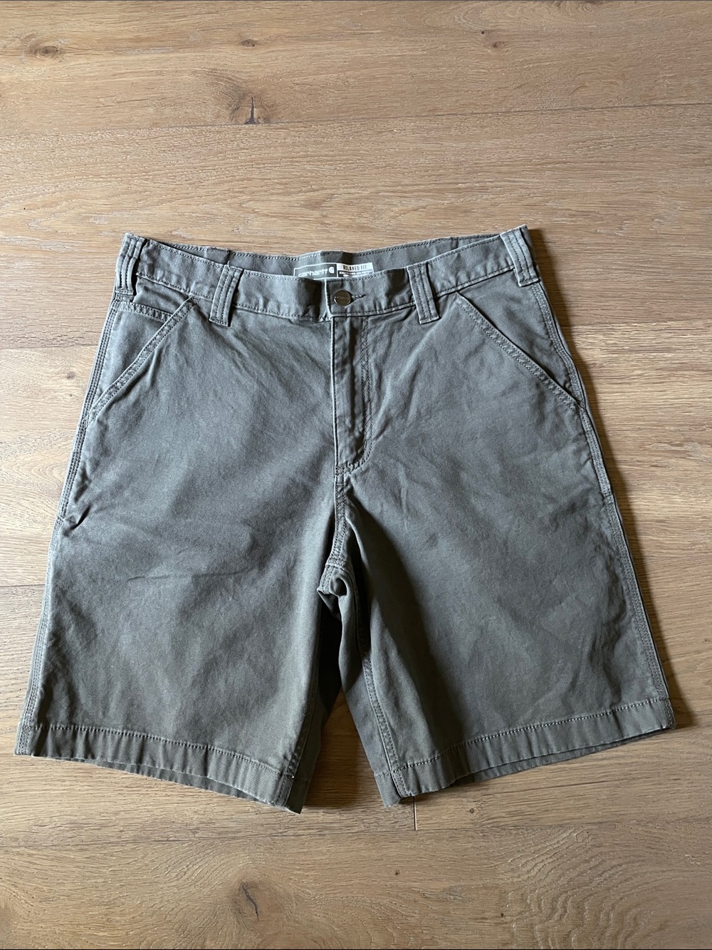 Carhartt Rugged Flex Relaxed Fit Canvas Work Short Size 34